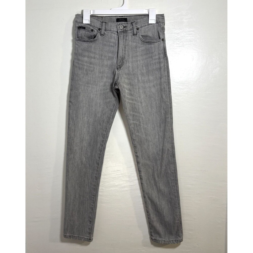 Polo Ralph Lauren Authentic Denim Goods Jeans Size 18 “The Sullivan Slim” Gray